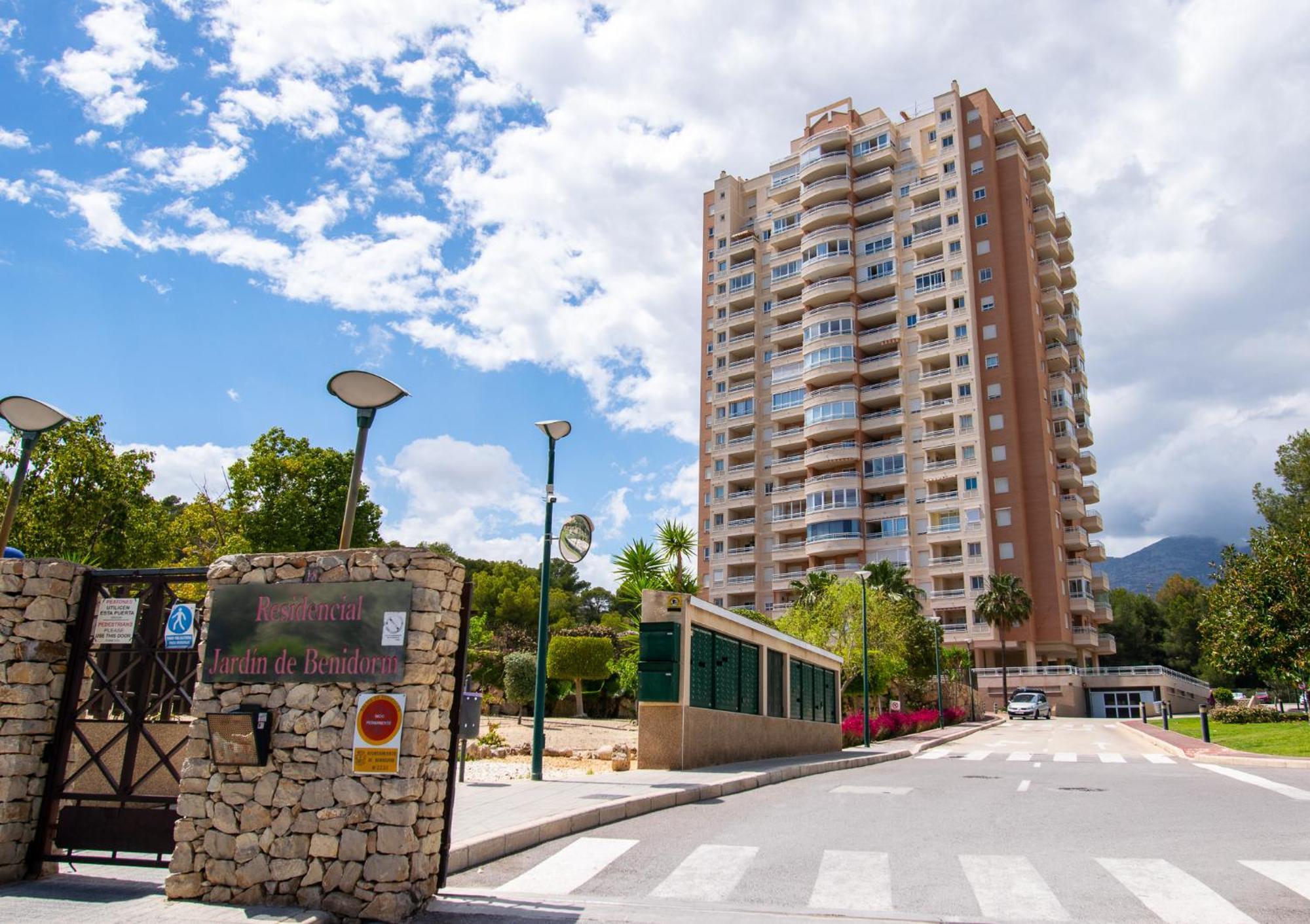 Апартаменты Jardines Benidorm Poniente Экстерьер фото